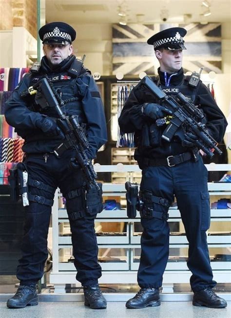 Members Of Our British Police Force Men In Uniform Special Police