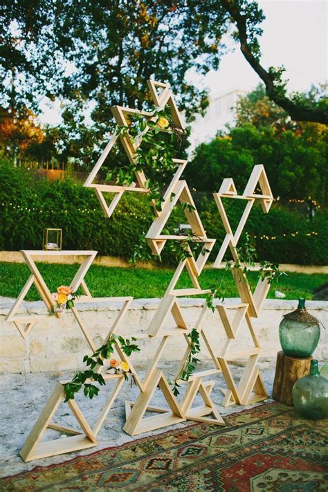 50 Creative Geometric Wedding Ideas