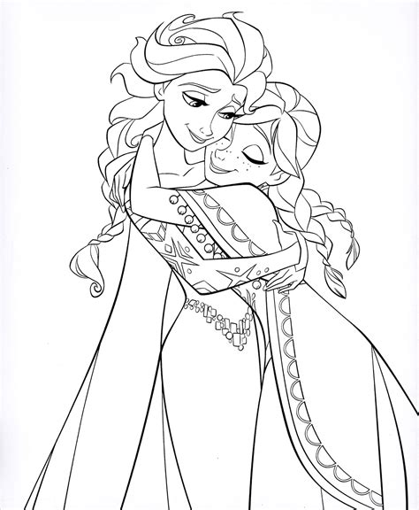 Desenhos Da Frozen Para Colorir