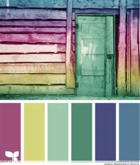 Muted Rainbow Color Schemes Design Seeds Color Swatches