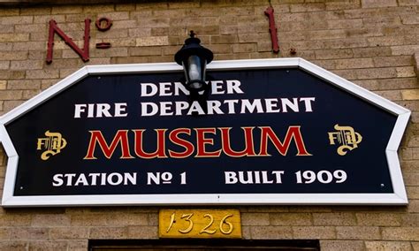 Denver Firefighters Museum Denver Co Groupon