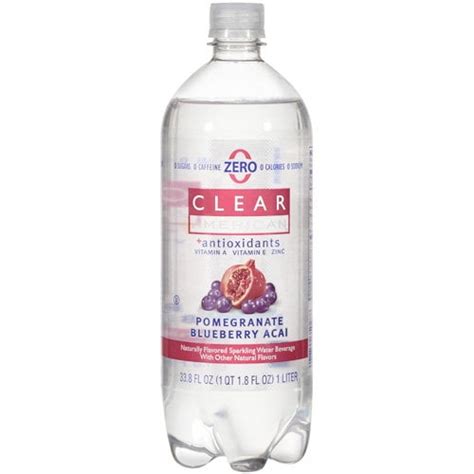 Clear American Golden Peach Sparkling Water 1 L