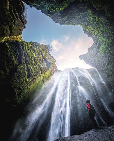 The Hidden Waterfall In A Cave Iceland Photo By Globetrotting Timo