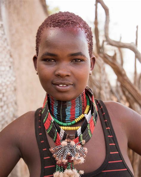 The Hamar Tribe Use Red Ochre Clay And Animal Fat To Pleat And Color