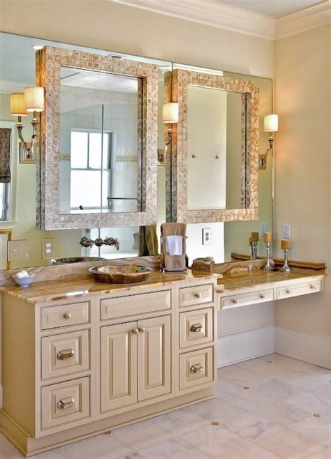 Bathroom vanity mirror ideas such as this one, can really make you feel like a super star. 20 Of The Most Creative Bathroom Mirror Ideas - Housely