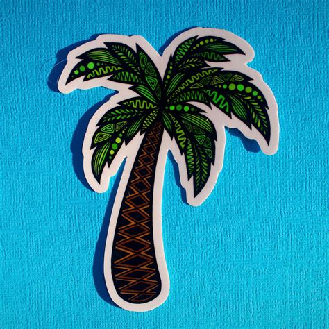 Palm Tree Sticker Waterproof