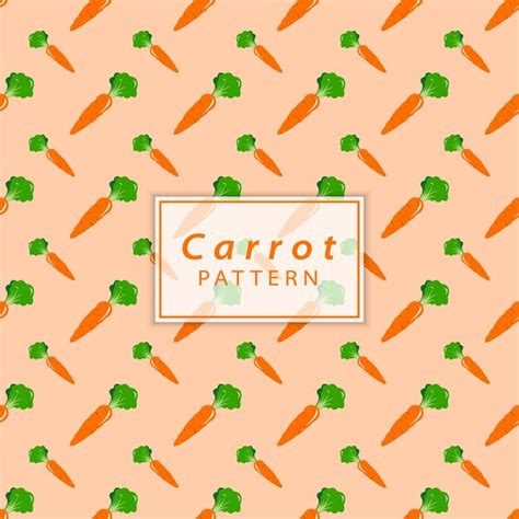 Premium Vector Carrot Seamless Pattern