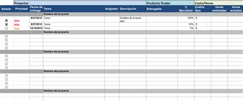 Plantillas Gratis De Gestión De Proyectos En Excel Gestión De