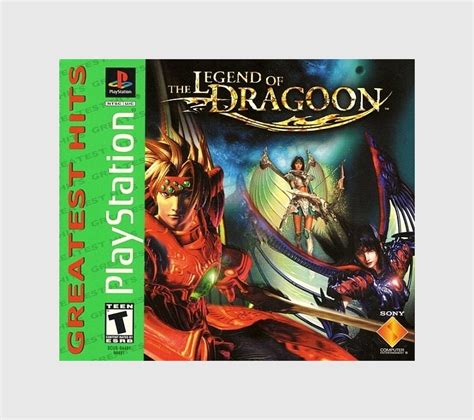 The Legend Of Dragoon Sony Playstation Complete Video Game Etsy