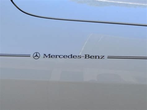 Violassi Striping Company Mercedes Benz Name And Logo Emblem Vinyl