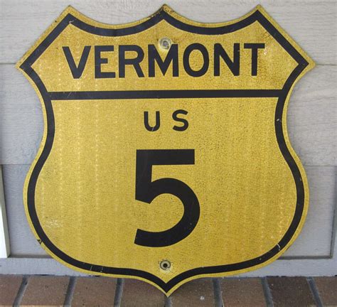 Vermont U S Highway 5 Aaroads Shield Gallery