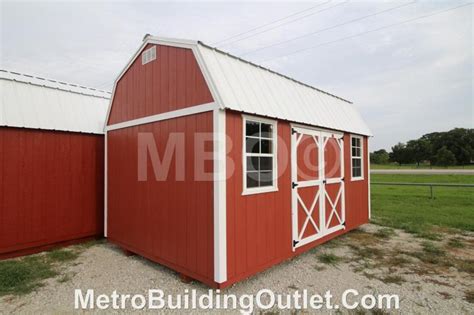 10x16 Lofted Barn Storage Building Garages Barns Portable Storage