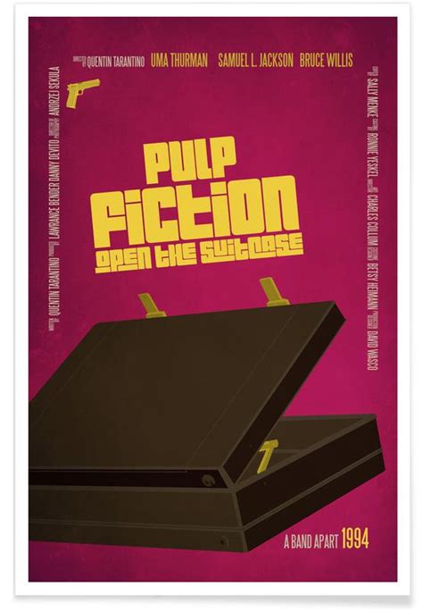 Pulp Fiction Poster Juniqe