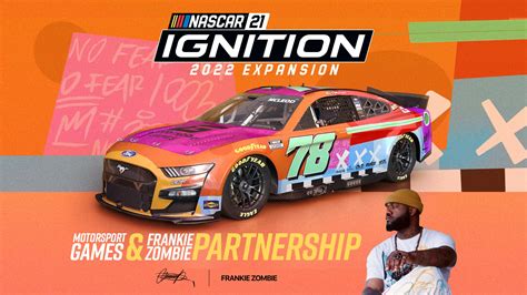 Frankie Zombie Livery Included In Upcoming Nascar 21 Ignition Dlc