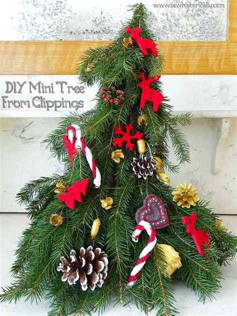 2 Ways To Make Diy Real Mini Christmas Trees From Clippings Laptrinhx
