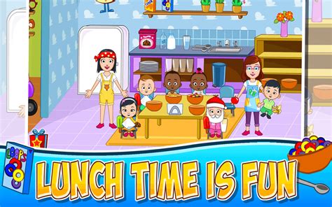 They can decorate homes, rooms, cakes, jewelry, clothes and much more. Daycare - My Town Games