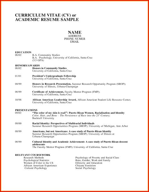 41 High School Academic Resume Examples That You Should Know