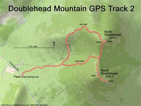 Hiking Doublehead Mountain