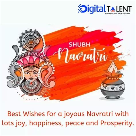 SUBH NAVRATRI | Digital talent, Navratri wishes, Navratri