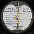 Totally Vinyl Records || Ono, Yoko - Approximately infinte universe LP