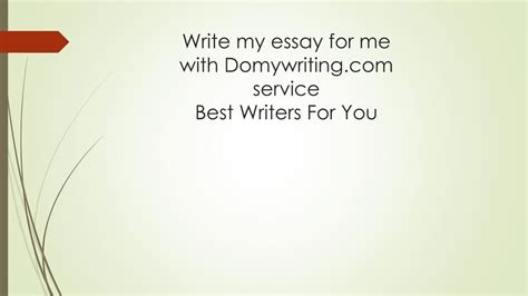 Write Essay For Me Five Tips That Helped Me To Write My Essay
