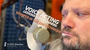 Voice Acting Lessons For Beginners - YouTube