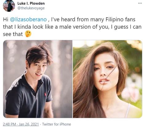 liza soberano tweets back to thailand based actor luke plowden pep ph