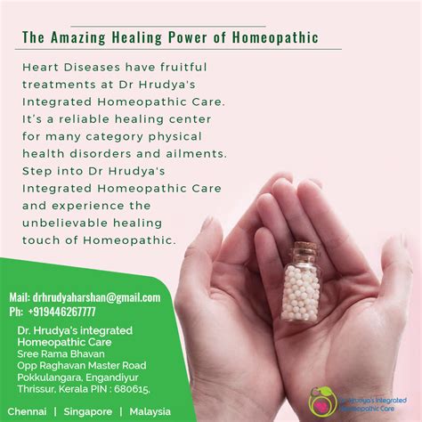 The Amazing Healing Power Of Homeopathic Contact Us For More Details