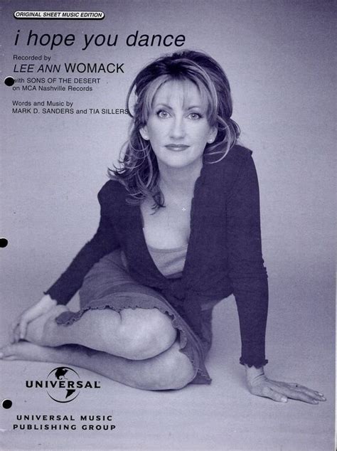 I Hope You Dance Featuring Lee Ann Womack Original Sheet Music Edition Only £11 00