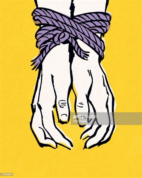 Tied Hands High Res Vector Graphic Getty Images