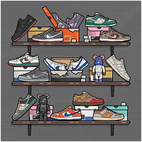 Nike Dunk Collections On Behance In 2021 Cool Nike Wallpapers