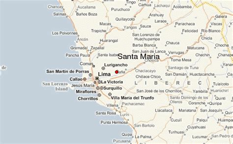 Santa Maria Peru Location Guide