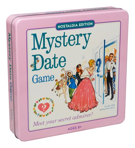 Mystery Date Classic Board Game With Nostalgic Tin Case Buy Online In