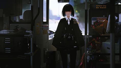 1080p Free Download Anime Girl Bus Hd Wallpaper Peakpx