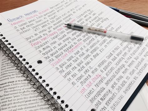 Studyblr Pretty Handwriting Notes Inspiration School Study Tips