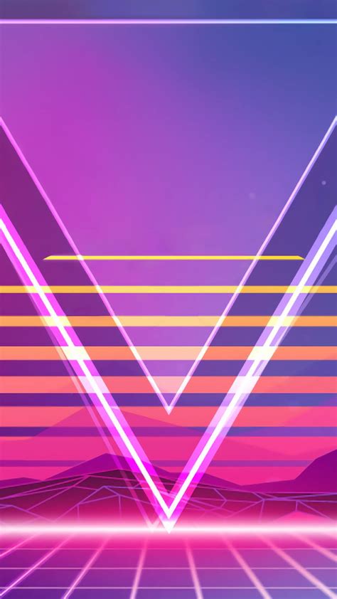 Iphone 11 4k Retro Synthwave Wallpaper