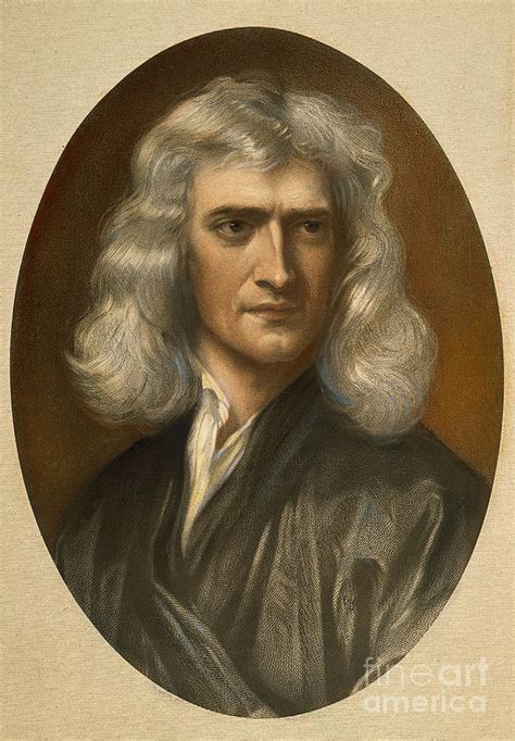 Sir Isaac Newton 1642 1727 Photograph By Granger