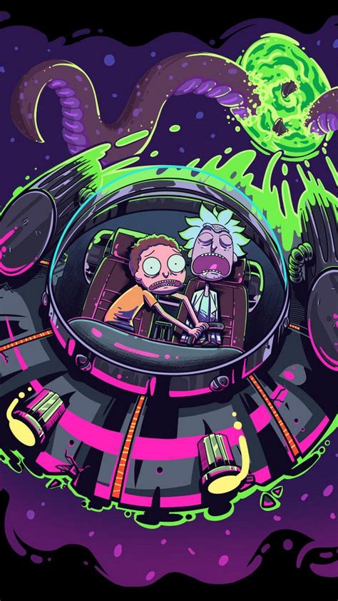 Rick And Morty Hd Mobile Wallpapers Wallpaper Cave