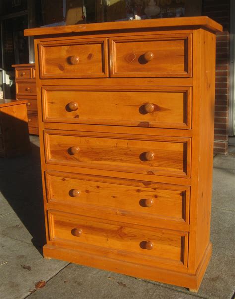 Pine furniture bedroom, with resolution 1016px x 633px. UHURU FURNITURE & COLLECTIBLES: SOLD - Knotty Pine Highboy ...