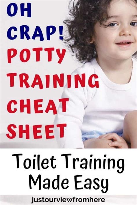 Oh Crap Potty Training Method Tips For Success ~ Just Our View From