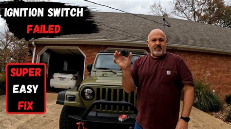 Replacing The Ignition Switch In A Jeep Wrangler Tj Youtube