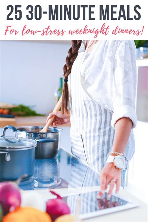 25 Easy 30 Minute Meals for Low Stress Dinner Time | Mom ...