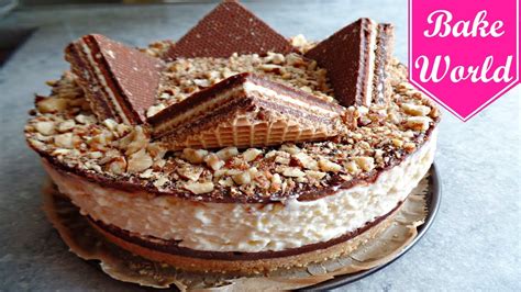 Wenn sie die pralinen verschenken wollen, eignen sich kleine cellophantütchen. KNOPPERS TORTE selber machen | ohne backen | schnell ...