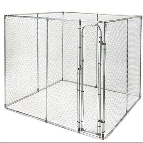 China Heavy Duty Dog Kennel 6 Ft X 10 Ft X 6 Ft Outdoor Chain Link