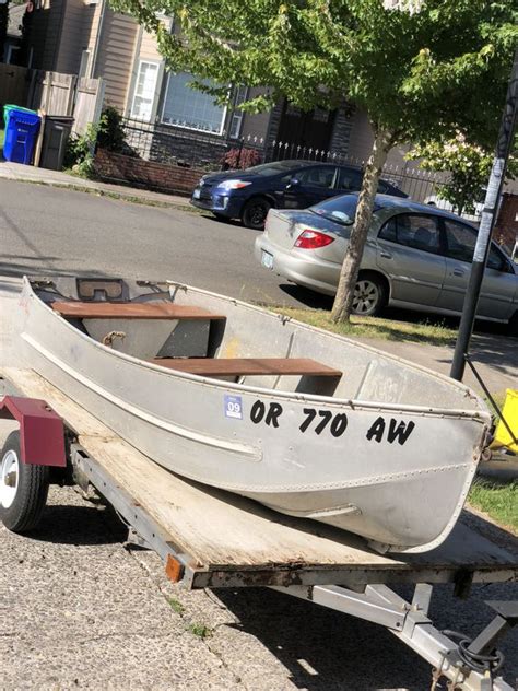 10 Ft Aluminum Fishing Boat For Sale In Portland Or Offerup