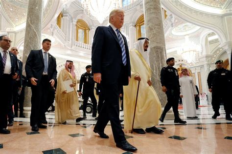 Trumps Bizarre And Un American Visit To Saudi Arabia The Washington Post