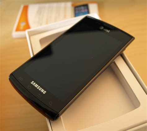 Unboxing The Atandt Samsung Captivate Galaxy S
