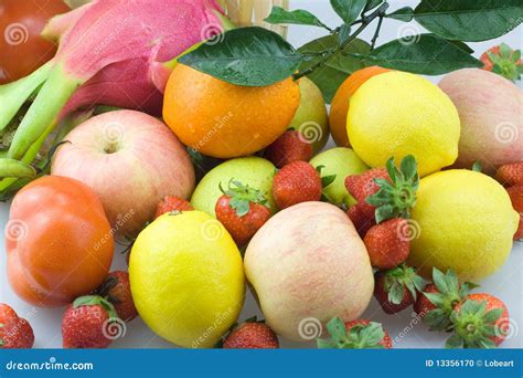 A Pile Of Fruit Stock Photo Image 13356170
