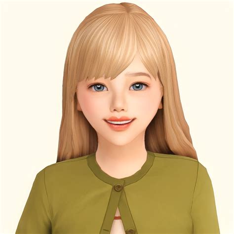 Lyla Robbins Cute Little Girl The Sims 4 Sims Households Curseforge