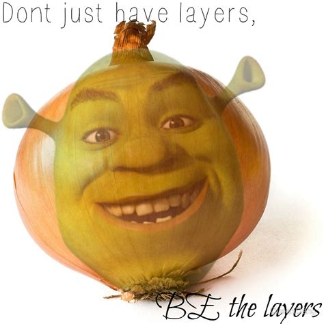 Onion Shrek Shrek Know Your Meme